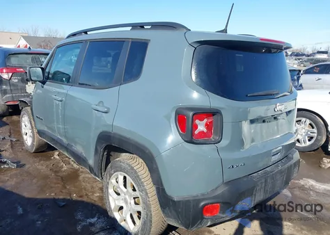 2018 Jeep Renegade Latitude 4X4 z USA, uszkodzony, nr VIN ZACCJBBB2JPH17306